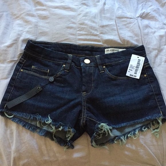 Blank NYC Pants - dark wash blank nyc shorts